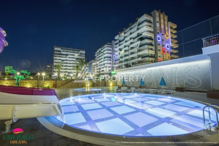 Меблированная квартира 2+1 в элитной резиденции, 95 кв.м. Авсаллар, Аланья - Ракурс 29