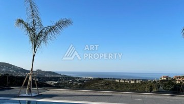 Роскошная вилла 3+2 с инфинити-бассейном и панорамным видом в Каргыджаке, 320 кв.м. - Ракурс 16