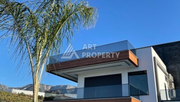 Роскошная вилла 3+2 с инфинити-бассейном и панорамным видом в Каргыджаке, 320 кв.м. - Ракурс 18