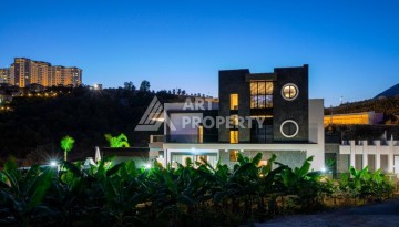 Роскошная вилла 3+2 с инфинити-бассейном и панорамным видом в Каргыджаке, 320 кв.м. - Ракурс 25