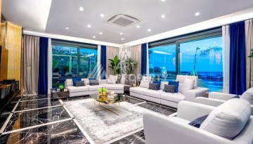 Роскошная вилла 3+2 с инфинити-бассейном и панорамным видом в Каргыджаке, 320 кв.м. - Ракурс 34