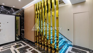 Роскошная вилла 3+2 с инфинити-бассейном и панорамным видом в Каргыджаке, 320 кв.м. - Ракурс 36