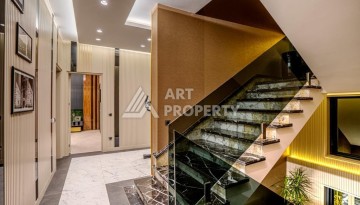 Роскошная вилла 3+2 с инфинити-бассейном и панорамным видом в Каргыджаке, 320 кв.м. - Ракурс 37