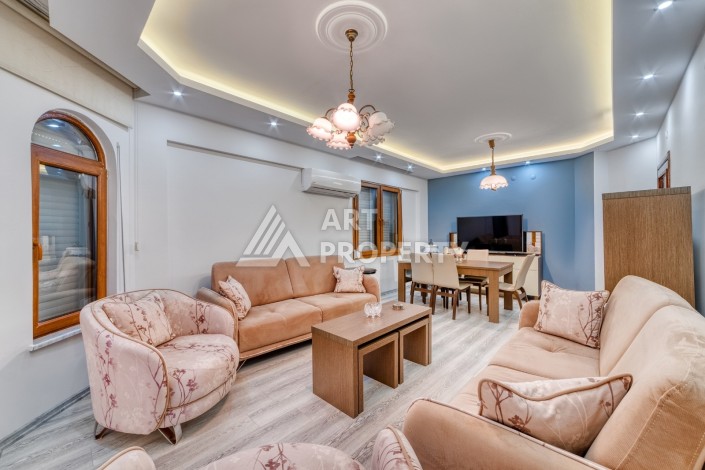 Просторная квартира 3+1 на первой береговой линии в центре Махмутлара, 140 кв.м. - Ракурс 23