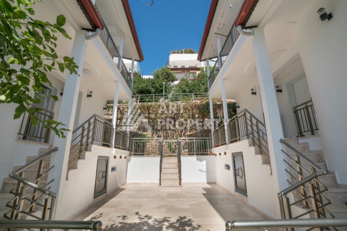 Просторная вилла 2+2 с панорамным видом на море в экологически чистом Демирташ - Ракурс 4