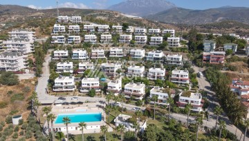 Просторная вилла 2+2 с панорамным видом на море в экологически чистом Демирташ - Ракурс 6