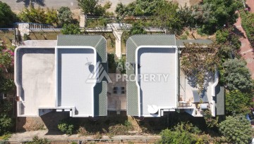 Просторная вилла 2+2 с панорамным видом на море в экологически чистом Демирташ - Ракурс 8