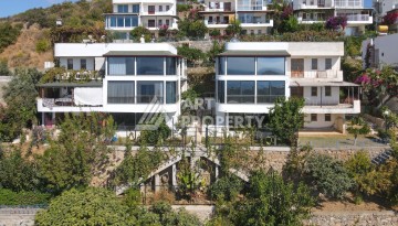 Просторная вилла 2+2 с панорамным видом на море в экологически чистом Демирташ - Ракурс 12