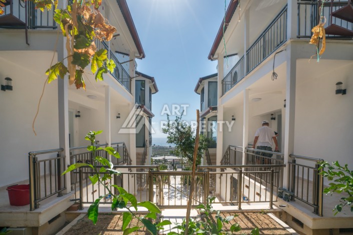 Просторная вилла 2+2 с панорамным видом на море в экологически чистом Демирташ - Ракурс 13