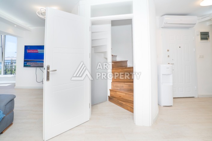 Просторная вилла 2+2 с панорамным видом на море в экологически чистом Демирташ - Ракурс 15