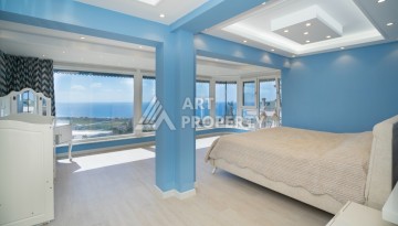 Просторная вилла 2+2 с панорамным видом на море в экологически чистом Демирташ - Ракурс 24