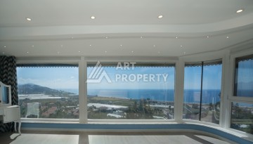 Просторная вилла 2+2 с панорамным видом на море в экологически чистом Демирташ - Ракурс 25