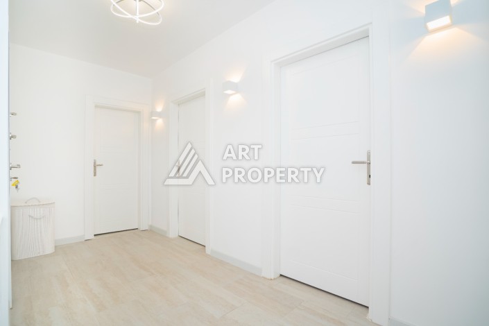 Просторная вилла 2+2 с панорамным видом на море в экологически чистом Демирташ - Ракурс 29