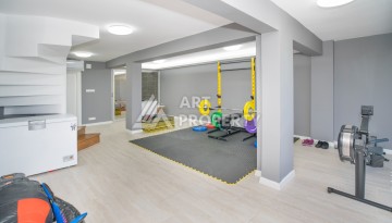 Просторная вилла 2+2 с панорамным видом на море в экологически чистом Демирташ - Ракурс 38