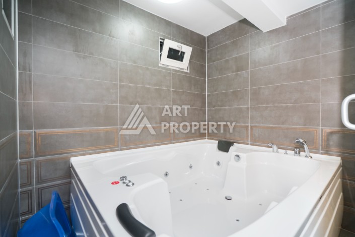 Просторная вилла 2+2 с панорамным видом на море в экологически чистом Демирташ - Ракурс 38