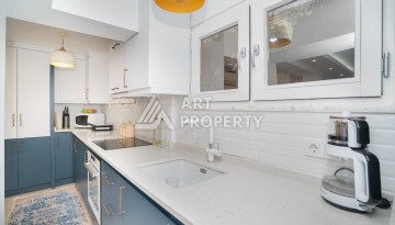 Просторная вилла 2+2 с панорамным видом на море в экологически чистом Демирташ - Ракурс 41