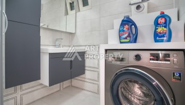 Просторная вилла 2+2 с панорамным видом на море в экологически чистом Демирташ - Ракурс 42