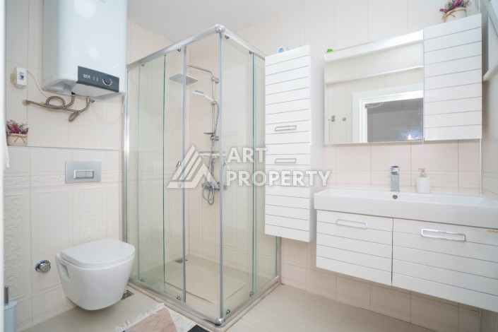 Просторная вилла 2+2 с панорамным видом на море в экологически чистом Демирташ - Ракурс 47