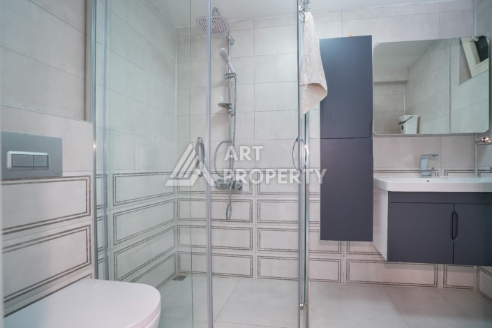 Просторная вилла 2+2 с панорамным видом на море в экологически чистом Демирташ - Ракурс 48