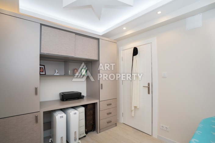 Просторная вилла 2+2 с панорамным видом на море в экологически чистом Демирташ - Ракурс 50