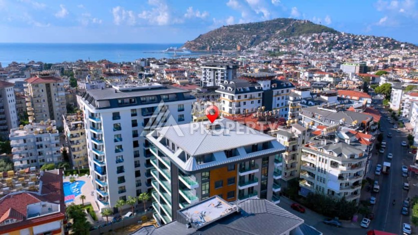 Квартиры от 59 кв.м. в центре Алании. Новый бутик-комплекс с инфраструктурой. - Ракурс 0