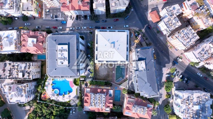 Квартиры от 59 кв.м. в центре Алании. Новый бутик-комплекс с инфраструктурой. - Ракурс 3