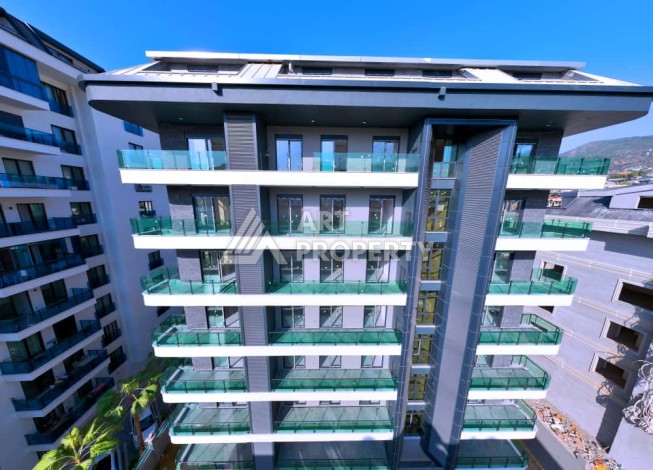 Квартиры от 59 кв.м. в центре Алании. Новый бутик-комплекс с инфраструктурой. - Ракурс 17