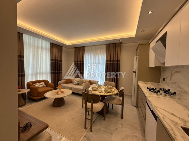 Квартиры от 59 кв.м. в центре Алании. Новый бутик-комплекс с инфраструктурой. - Ракурс 29