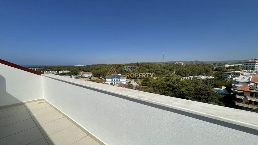 Двухуровневая меблированная квартира в районе Авсаллар, Алания, 150 м2 - Ракурс 10