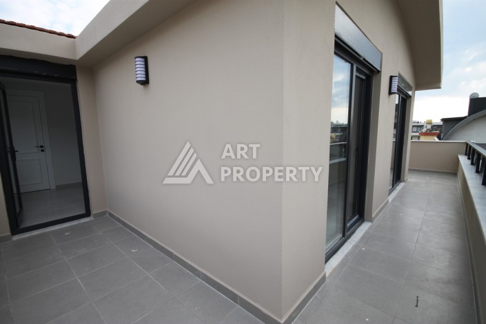 Квартиры 2+1 и дуплекс 4+1 в 350 метрах от пляжа Клеопатры - Ракурс 35