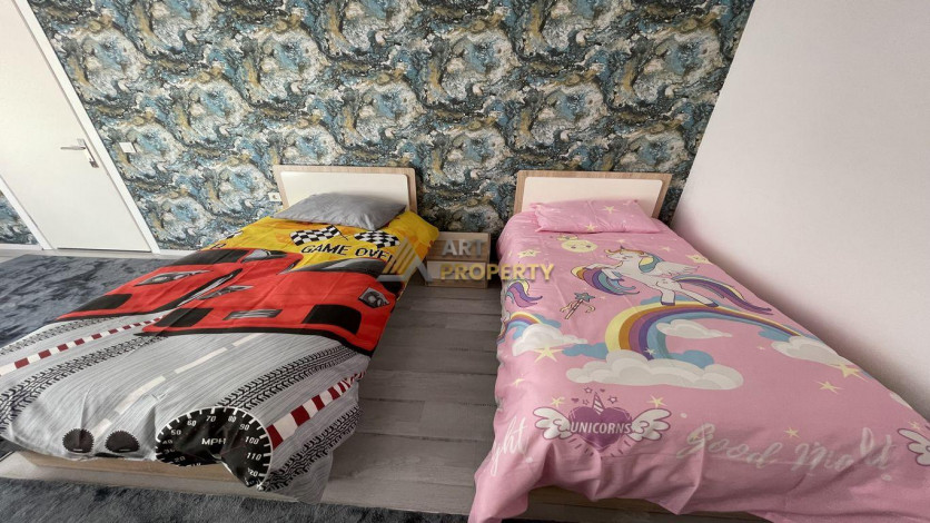 Двухуровневая меблированная квартира в районе Авсаллар, Алания, 150 м2 - Ракурс 12