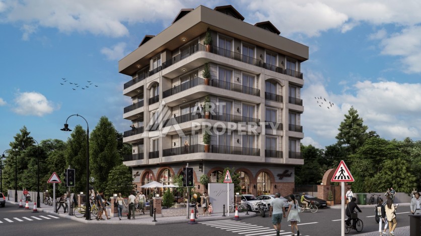 Квартиры 2+1 в центре Алании, 100 кв.м. - Ракурс 4