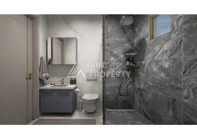 Квартиры 2+1 в центре Алании, 100 кв.м. - Ракурс 17