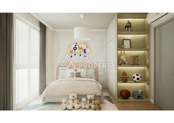 Квартиры 2+1 в центре Алании, 100 кв.м. - Ракурс 20