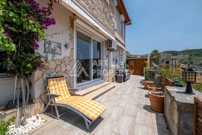 Большая вилла 3+1 с частным бассейном, 410 кв.м. Каргыджак, Алания - Ракурс 5