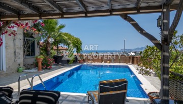 Большая вилла 3+1 с частным бассейном, 410 кв.м. Каргыджак, Алания - Ракурс 10