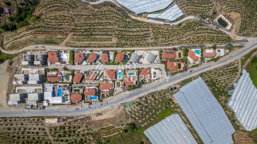 Большая вилла 3+1 с частным бассейном, 410 кв.м. Каргыджак, Алания - Ракурс 10