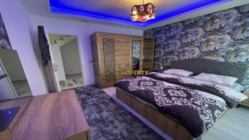 Двухуровневая меблированная квартира в районе Авсаллар, Алания, 150 м2 - Ракурс 16