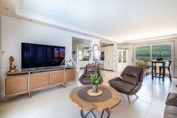 Большая вилла 3+1 с частным бассейном, 410 кв.м. Каргыджак, Алания - Ракурс 28