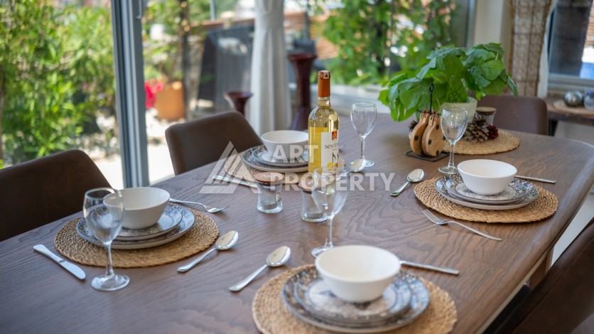 Большая вилла 3+1 с частным бассейном, 410 кв.м. Каргыджак, Алания - Ракурс 30