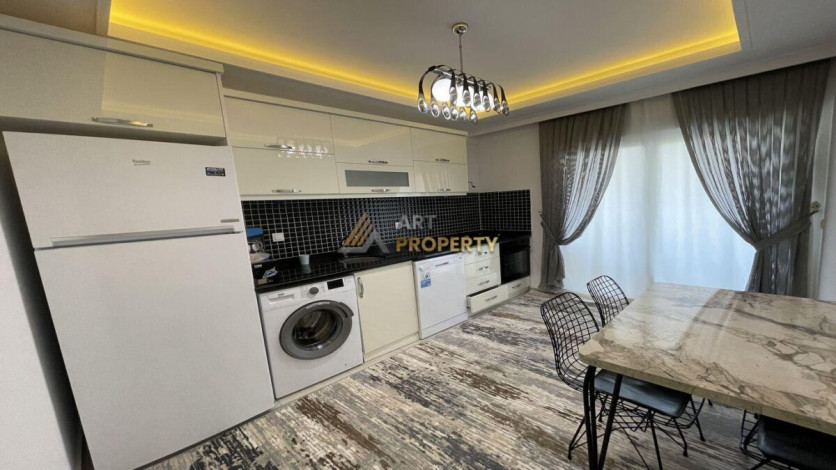 Двухуровневая меблированная квартира в районе Авсаллар, Алания, 150 м2 - Ракурс 18