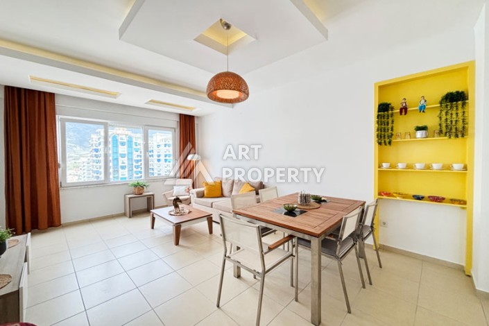 Пентхаус 3+1 с панорамным видом на море и горы в районе Махмутлар - Ракурс 1