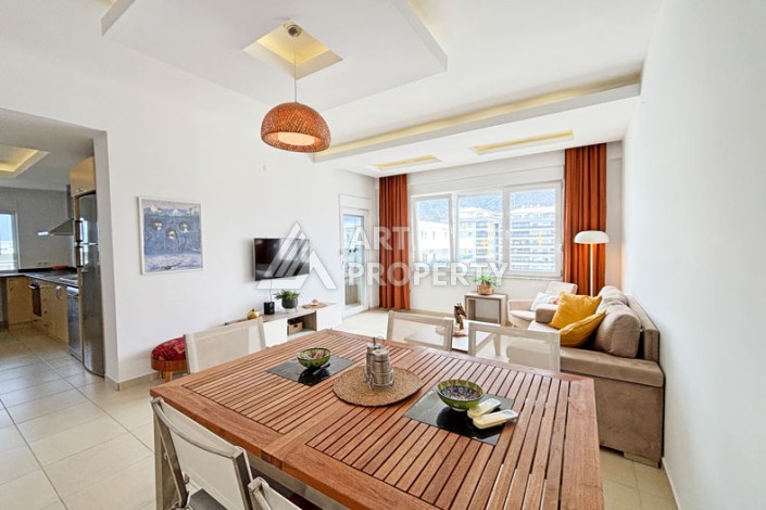 Пентхаус 3+1 с панорамным видом на море и горы в районе Махмутлар - Ракурс 6