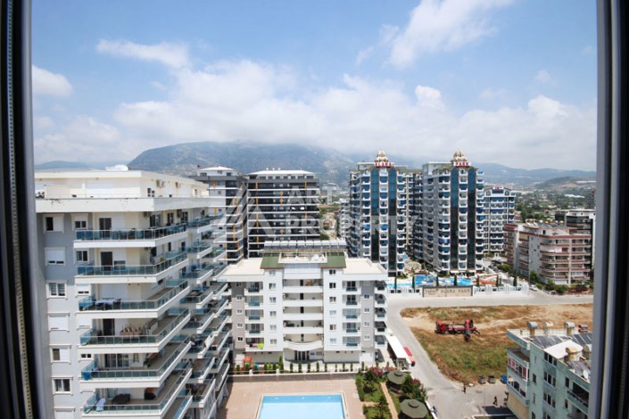 Пентхаус 3+1 с панорамным видом на море и горы в районе Махмутлар - Ракурс 7