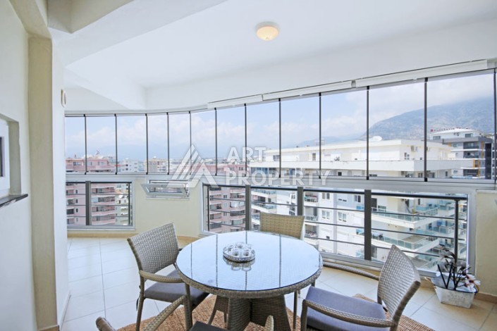 Пентхаус 3+1 с панорамным видом на море и горы в районе Махмутлар - Ракурс 22