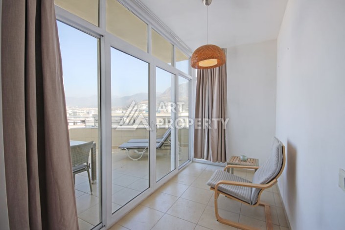 Пентхаус 3+1 с панорамным видом на море и горы в районе Махмутлар - Ракурс 30