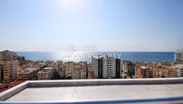 Пентхаус 3+1 с панорамным видом на море и горы в районе Махмутлар - Ракурс 60