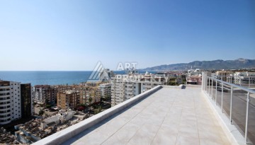 Пентхаус 3+1 с панорамным видом на море и горы в районе Махмутлар - Ракурс 62