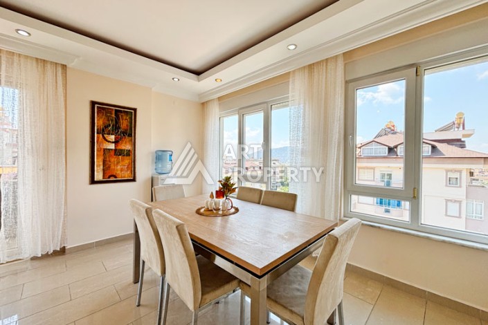 Просторный пентхаус 4+2 с видом на море в центре Алании - Ракурс 5