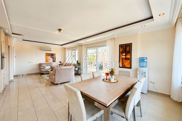 Просторный пентхаус 4+2 с видом на море в центре Алании - Ракурс 7